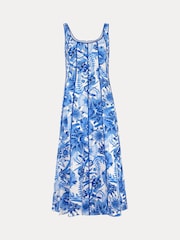 Phase Eight Blue Goldie Printed Dress - Image 6 of 6
