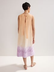 Phase Eight Orange Elida Ombre Dress - Image 2 of 7