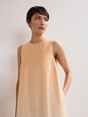 Phase Eight Orange Elida Ombre Dress - Image 4 of 7
