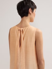 Phase Eight Orange Elida Ombre Dress - Image 6 of 7