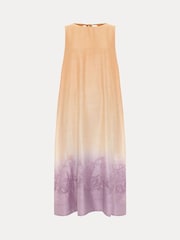 Phase Eight Orange Elida Ombre Dress - Image 7 of 7