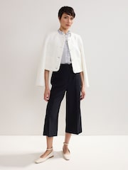 Phase Eight Blue Ariana Stripe Shirt - Image 6 of 7