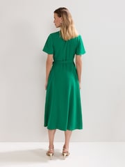 Phase Eight Green Petite Julissa Wrap Dress - Image 2 of 7