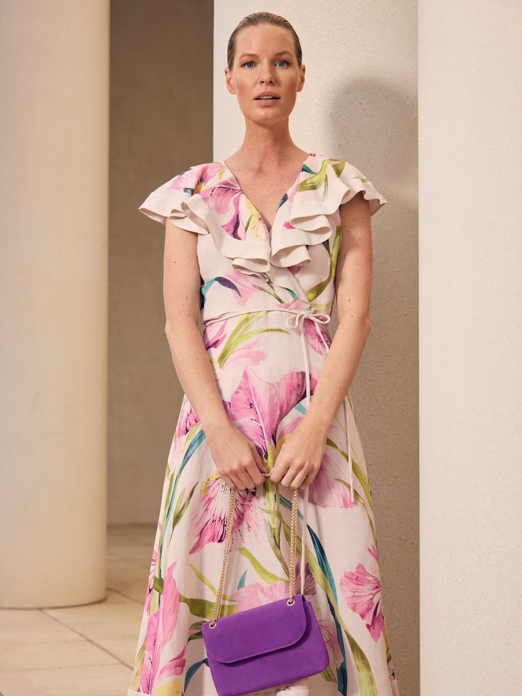 Phase Eight Cream Matilda Floral Print Dress - Image 1 of 8