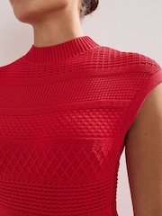 Phase Eight Red Tazmin Tassel Dress - Image 4 of 7