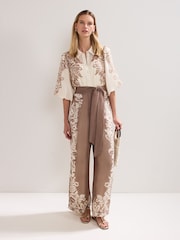 Phase Eight Natural Lilja Jumpsuit - Image 1 of 7