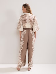 Phase Eight Natural Lilja Jumpsuit - Image 2 of 7