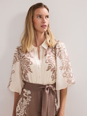 Phase Eight Natural Lilja Jumpsuit - Image 4 of 7