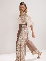 Phase Eight Natural Lilja Jumpsuit - Image 7 of 7