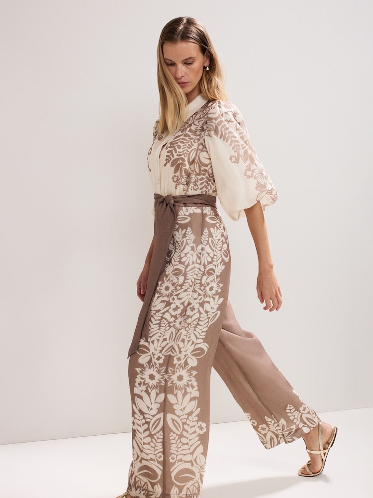 Phase Eight Natural Lilja Jumpsuit - Image 7 of 7