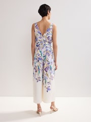 Phase Eight Blue Ethel Jumpsuit - Image 2 of 6