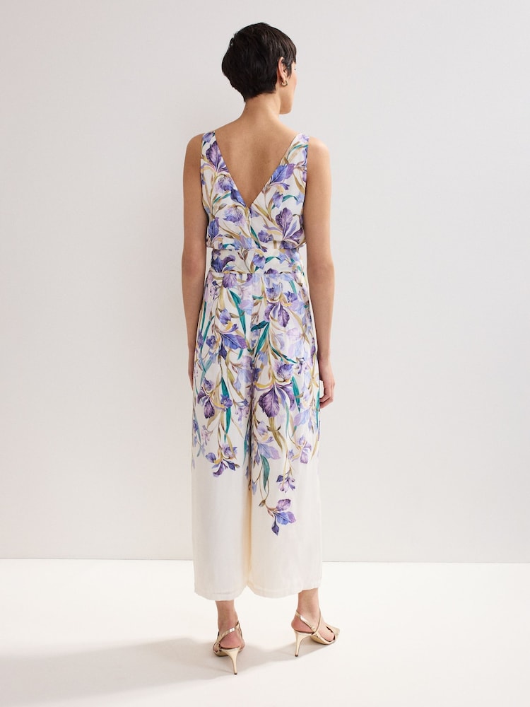 Phase Eight Blue Ethel Jumpsuit - Image 2 of 6