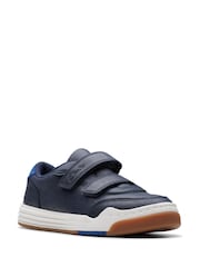 Clarks Blue Urban Solo K Shoes - Image 3 of 7