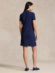 Polo Ralph Lauren Blue Mesh Polo Dress - Image 2 of 5