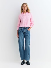 Polo Ralph Lauren Pink Classic Fit 100% Linen Shirt - Image 2 of 5