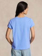 Polo Ralph Lauren Blue Jersey Crewneck T-Shirt - Image 2 of 5