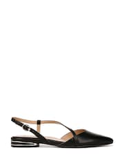 Naturalizer Hawaii Wide Fit Slingback Black Shoes - Slika 1 iz 6