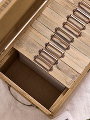 Personalised Treasured Memories Wooden Photo Box by Dibor - Image 4 of 5