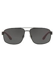 Ralph Lauren Ph3112 Pilot Black Sunglasses - Image 1 of 7