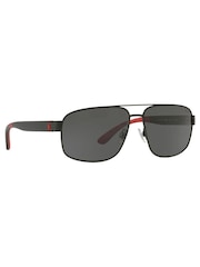 Ralph Lauren Ph3112 Pilot Black Sunglasses - Image 3 of 7