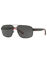 Ralph Lauren Ph3112 Pilot Black Sunglasses - Image 4 of 7