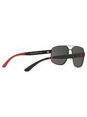 Ralph Lauren Ph3112 Pilot Black Sunglasses - Image 5 of 7