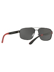 Ralph Lauren Ph3112 Pilot Black Sunglasses - Image 7 of 7