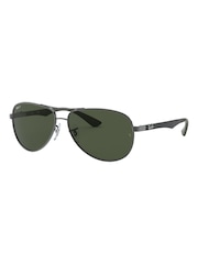 Ray Ban Pilot Black Sunglasses - Image 10 of 12