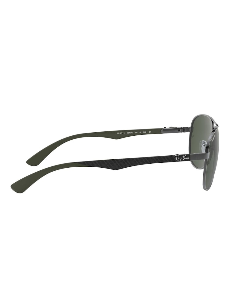 Ray Ban Pilot Black Sunglasses - Image 2 of 12