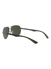 Ray Ban Pilot Black Sunglasses - Image 4 of 12