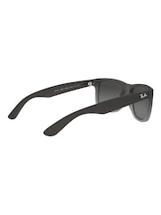 Ray Ban Grey Justin Square Sunglasses - Bild 4 von 12