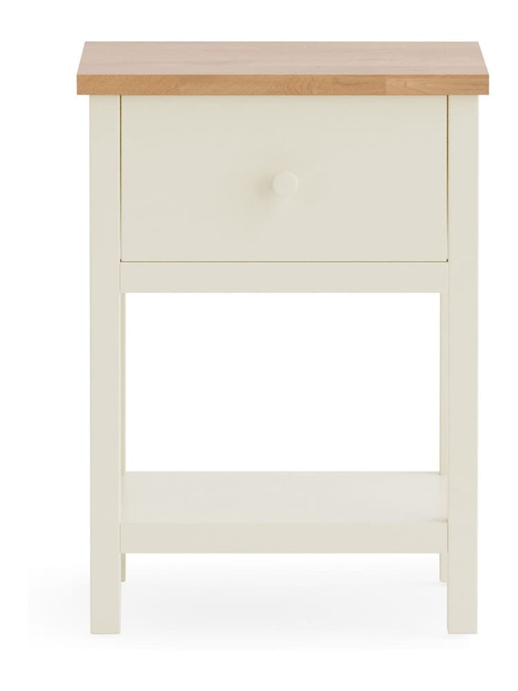 Julian Bowen Cream Coxmoor 1 Drawer - Image 2 of 6