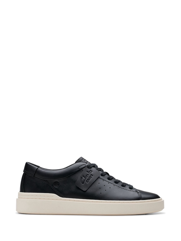 Clarks Black Leather Craft Swift Shoes - Image 1 of 7