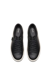 Clarks Black Leather Craft Swift Shoes - Image 5 of 7