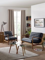 Julian Bowen Black Marshall Accent Chair - Image 12 of 12