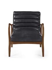 Julian Bowen Black Marshall Accent Chair - Image 3 of 12
