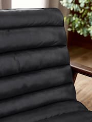 Julian Bowen Black Marshall Accent Chair - Image 8 of 12
