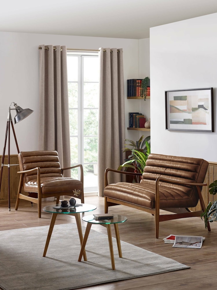 Julian Bowen Brown Marshall Accent Chair - Image 12 of 12