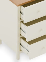 Julian Bowen Cream Coxmoor 3 Drawer Chest - Image 5 of 8