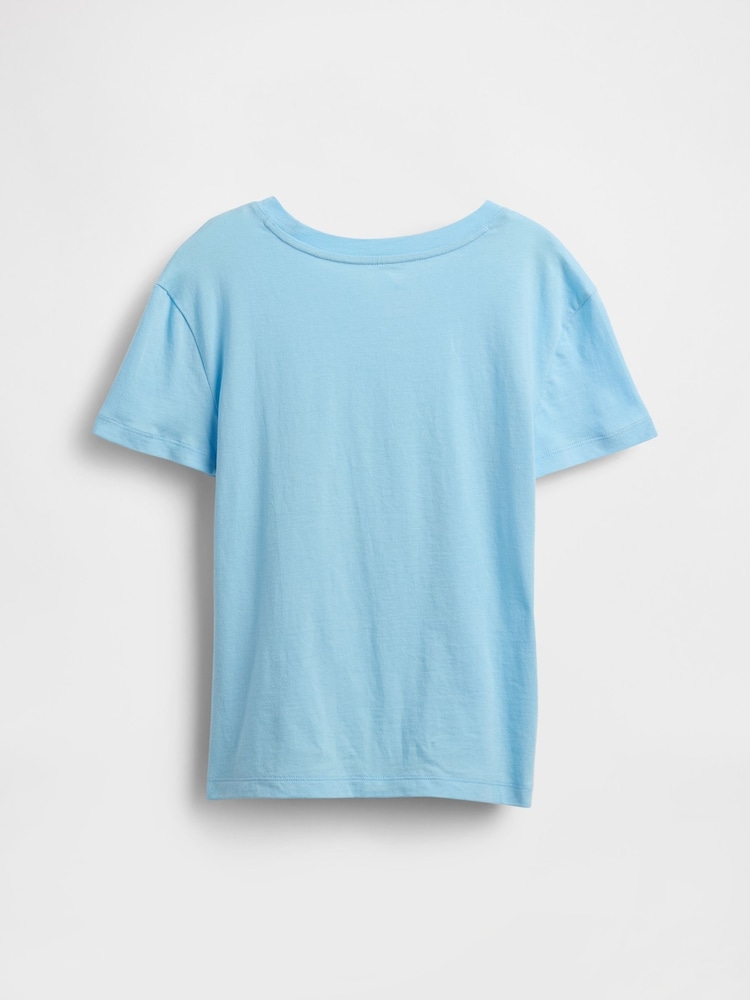 Azul - Camiseta con diseño gráfico de Gap (4-13 años) - Imagen 2 de 3