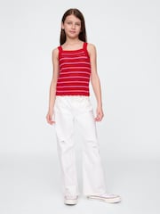 Gap Red Crochet Vest (4-13yrs) - Image 3 of 5