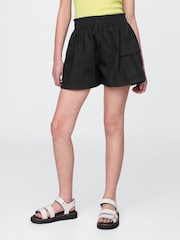 Gap Black Poplin Easy Cargo Shorts (4-13yrs) - Image 1 of 5