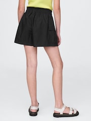 Gap Black Poplin Easy Cargo Shorts (4-13yrs) - Image 2 of 5