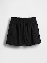 Gap Black Poplin Easy Cargo Shorts (4-13yrs) - Image 5 of 5