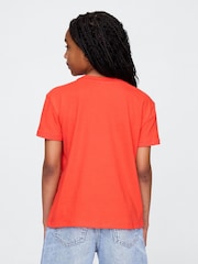 Rojo - Camiseta con diseño gráfico de Gap (4-13 años) - Imagen 2 de 4