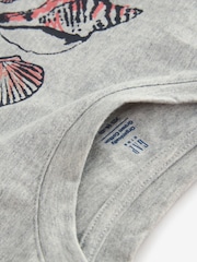 Gap Grey Graphic Short Sleeve T-Shirt (4-13yrs) - Image 4 of 5