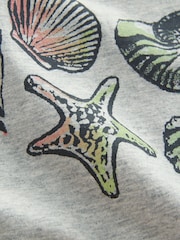 Gap Grey Graphic Short Sleeve T-Shirt (4-13yrs) - Image 5 of 5