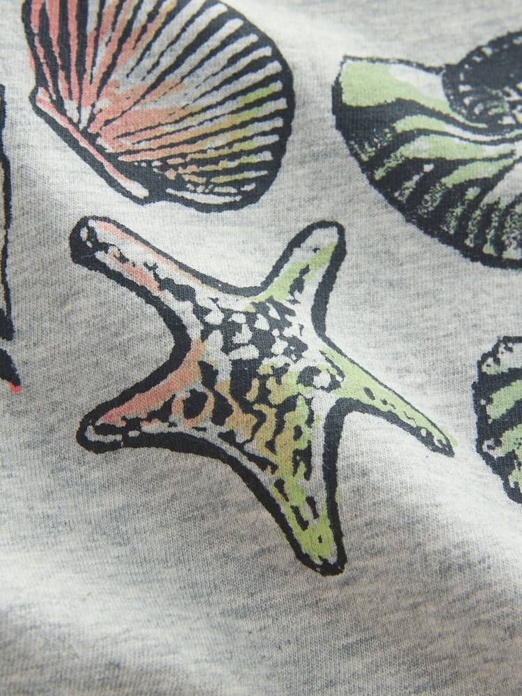 Gap Grey Graphic Short Sleeve T-Shirt (4-13yrs) - Image 5 of 5 Gap Grey Graphic Short Sleeve T-Shirt (4-13yrs) - Image 5 of 5