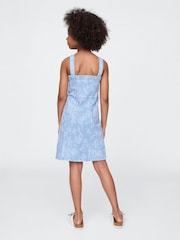 Gap Denim Floral Dress (4-13yrs) - Imagen 2 de 4