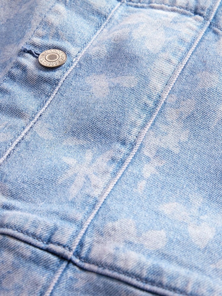 Gap Denim Floral Dress (4-13yrs) - Imagen 4 de 4